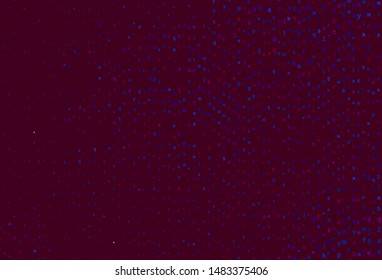 Dark Blue, Red vector layout with latin alphabet. Blurred design in simple style with signs of alphabet. Pattern for ads, poster, banner of books.