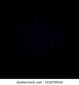 Dark Blue, Red vector layout with circles. Abstract colorful disks on simple gradient background. Pattern for websites, landing pages.