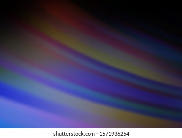 Dark Blue, Red vector layout with flat lines. Decorative shining illustration with lines on abstract template. Pattern for websites, landing pages.