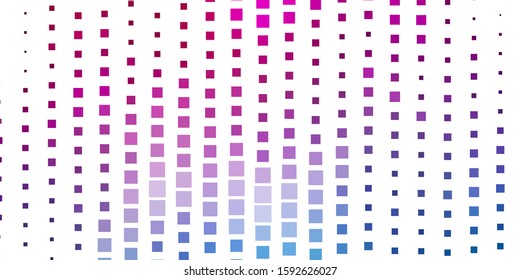 Dark Blue, Red vector layout with lines, rectangles. Colorful illustration with gradient rectangles and squares. Pattern for commercials, ads.