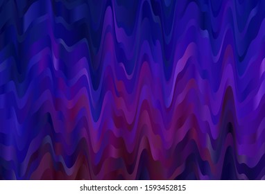 Dark Blue, Red vector layout with wry lines. Geometric illustration in abstract style with gradient.  Abstract design for your web site.