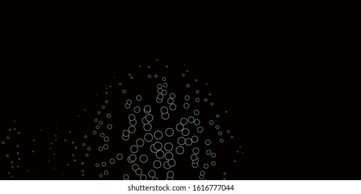 Dark Blue, Red vector layout with circle shapes. Abstract illustration with colorful spots in nature style. Design for your commercials.