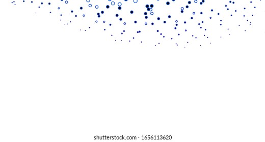 Dark Blue, Red vector layout with circles. Modern abstract illustration with colorful circle shapes. Pattern for wallpapers, curtains.
