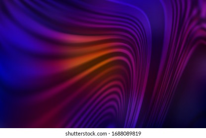 Diseño vectorial rojo, azul oscuro, con líneas irregulares. Muestra con líneas coloridas, formas. Patrón de ondas coloridas para su diseño.