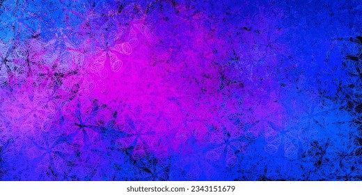 Diseño vectorial rojo, azul oscuro, con formas redondeadas. Ilustración abstracta moderna con formas de círculo coloridas. Nueva plantilla para un libro de marcas.