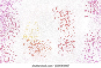 Dark Blue, Red vector low poly background. A sample with a polygonal design. Illustration in polygonal style with repeating squares