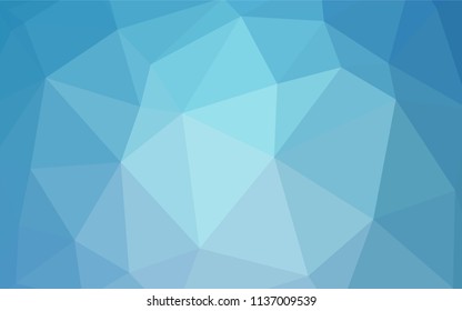 Dark Blue, Red vector low poly layout. Geometric illustration in Origami style with gradient.  Best triangular design for your business.