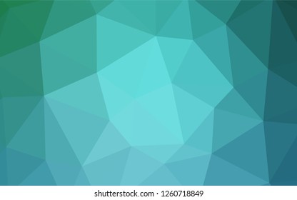 Dark Blue, Red vector low poly layout. Modern abstract illustration with triangles. Pattern for a brand book's backdrop.