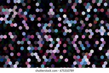 Dark Blue, Red vector low poly background. A sample with a polygonal design. Low poly illustration, low polygonal background.