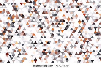 Dark Blue, Red vector low poly pattern. Colorful abstract illustration with gradient. The completely new template can be used for your brand book.
