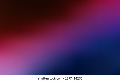 Dark Blue, Red vector modern elegant background. An elegant bright illustration with gradient. The best blurred design for your business.