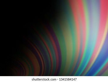 Dark Blue, Red vector modern elegant template. A vague abstract illustration with gradient. The best blurred design for your business.