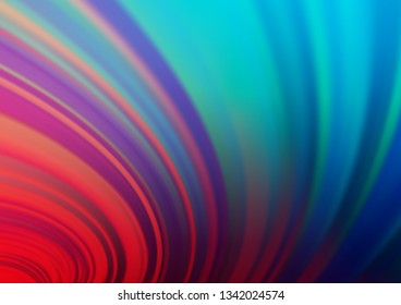 Dark Blue, Red vector modern elegant background. A vague abstract illustration with gradient. The template can be used for your brand book.