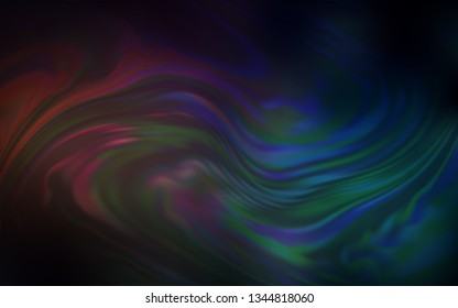 Dark Blue, Red vector modern elegant background. Modern abstract illustration with gradient. Completely new design for your business.