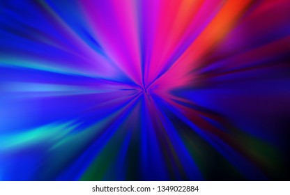 Dark Blue, Red vector modern elegant layout. An elegant bright illustration with gradient. Completely new design for your business.