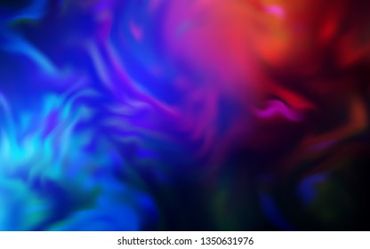 Dark Blue, Red vector modern elegant backdrop. Modern abstract illustration with gradient. The best blurred design for your business.