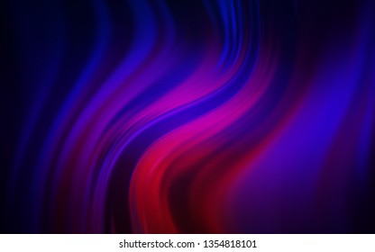 Dark Blue, Red vector modern elegant backdrop. New colored illustration in blur style with gradient. Blurred design for your web site.
