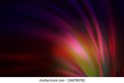 Dark Blue, Red vector modern elegant backdrop. Modern abstract illustration with gradient. New style design for your brand book.