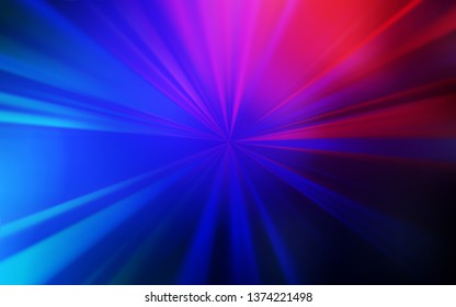 Dark Blue, Red vector modern elegant backdrop. A completely new colored illustration in blur style. Blurred design for your web site.