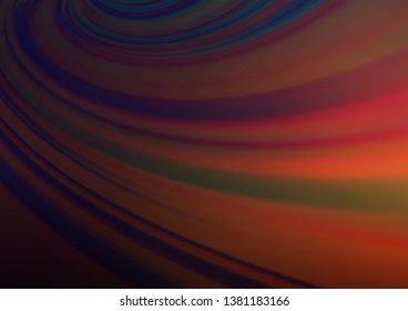Dark Blue, Red vector modern bokeh pattern. Colorful illustration in abstract style with gradient. The elegant pattern for brand book.