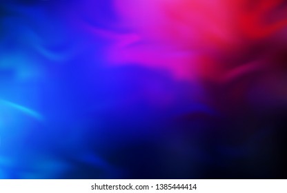 Dark Blue, Red vector modern elegant backdrop. Abstract colorful illustration with gradient. Background for designs.