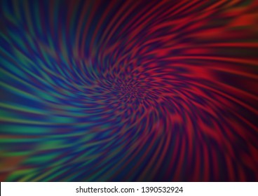 Dark Blue, Red vector modern elegant background. A completely new color illustration in a bokeh style. The blurred design can be used for your web site.