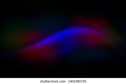 Dark Blue, Red vector modern elegant background. Colorful abstract illustration with gradient. Completely new design for your business.