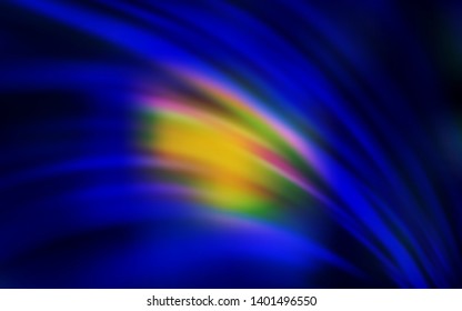 Dark Blue, Red vector modern elegant layout. Colorful illustration in abstract style with gradient. New style design for your brand book.