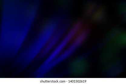Dark Blue, Red vector modern elegant background. Abstract colorful illustration with gradient. Blurred design for your web site.