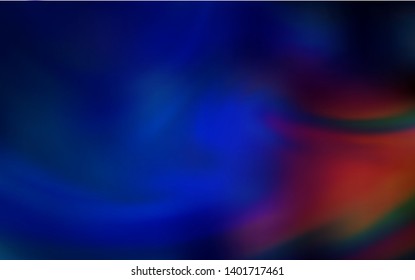 Dark Blue, Red vector modern elegant layout. Colorful abstract illustration with gradient. New way of your design.