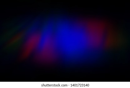Dark Blue, Red vector modern elegant background. Modern abstract illustration with gradient. New style design for your brand book.
