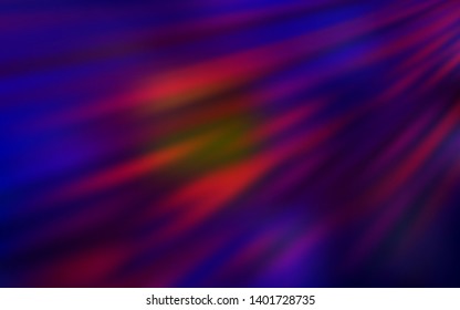 Dark Blue, Red vector modern elegant background. Abstract colorful illustration with gradient. Elegant background for a brand book.