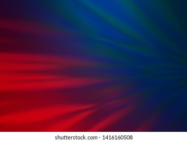 Dark Blue, Red vector modern elegant template. Modern geometrical abstract illustration with gradient. Brand new style for your business design.