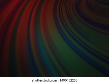 Dark Blue, Red vector modern elegant background. Colorful illustration in blurry style with gradient. The blurred design can be used for your web site.