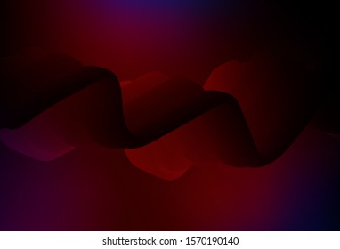 Dark Blue, Red vector modern elegant background. Modern abstract illustration with gradient. Elegant background for a brand book.