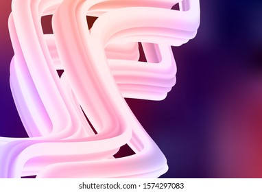 Dark Blue, Red vector modern elegant background. An elegant bright illustration with gradient. New design for your business.