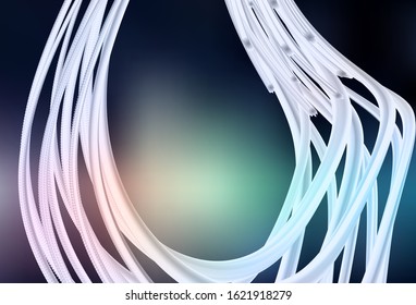 Dark Blue, Red vector modern elegant backdrop. Abstract colorful illustration with gradient. New style design for your brand book.