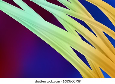 Azul oscuro, rojo vector moderno y elegante fondo. Ilustración abstracta moderna con degradado. Nuevo diseño de estilo para su libro de marca.