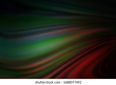 Dark Blue, Red vector modern elegant backdrop. Glitter abstract illustration with gradient design. New design for your business.