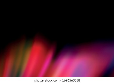 Dark Blue, Red vector modern elegant layout. Glitter abstract illustration with gradient design. Elegant background for a brand book.