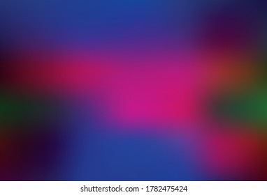 Azul oscuro, rojo vector moderno y elegante fondo. Una ilustración de color completamente nueva en un estilo borroso. Diseño borroso para su sitio web.