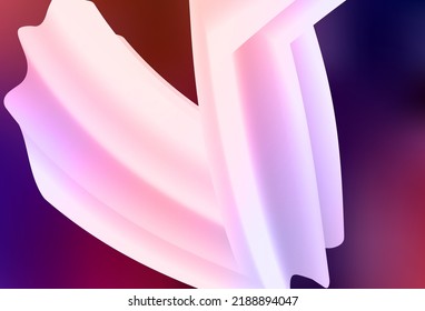 Dark Blue, Red vector modern elegant layout. Modern abstract illustration with gradient. New design for your business.