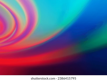 Azul oscuro, rojo vector moderno elegante plantilla. Una ilustración de color completamente nueva en un estilo bokeh. Una nueva textura para tu diseño.