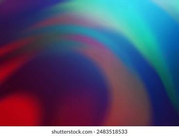 Dark Blue, Red vector modern bokeh pattern. Glitter abstract illustration with an elegant design. Brand new style for your business design.