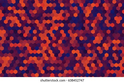 Dark Blue, Red vector modern geometrical abstract background. Texture, brand-new background. Geometric background in Origami style with gradient. 