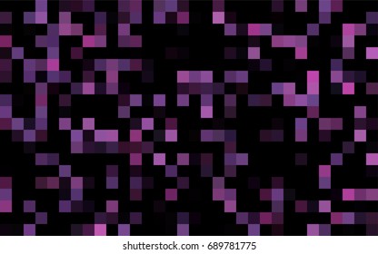 Dark Blue, Red vector modern geometrical background. Abstract template. Geometric pattern in square style with gradient.
