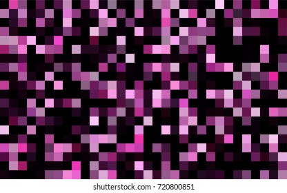 Dark Blue, Red vector modern geometrical background. Abstract template. Geometric pattern in square style with gradient.