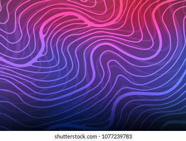 Dark Blue, Red vector natural abstract template. An elegant bright illustration with lines in Natural style. Brand-new design for your business.