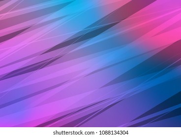 Dark Blue, Red vector natural elegant template. Sketchy hand drawn doodles on blurred background. The elegant pattern can be used as a part of a brand book.