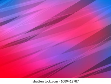 Dark Blue, Red vector natural elegant texture. Ethnic elegant natural pattern with gradient. The best blurred design for your business.